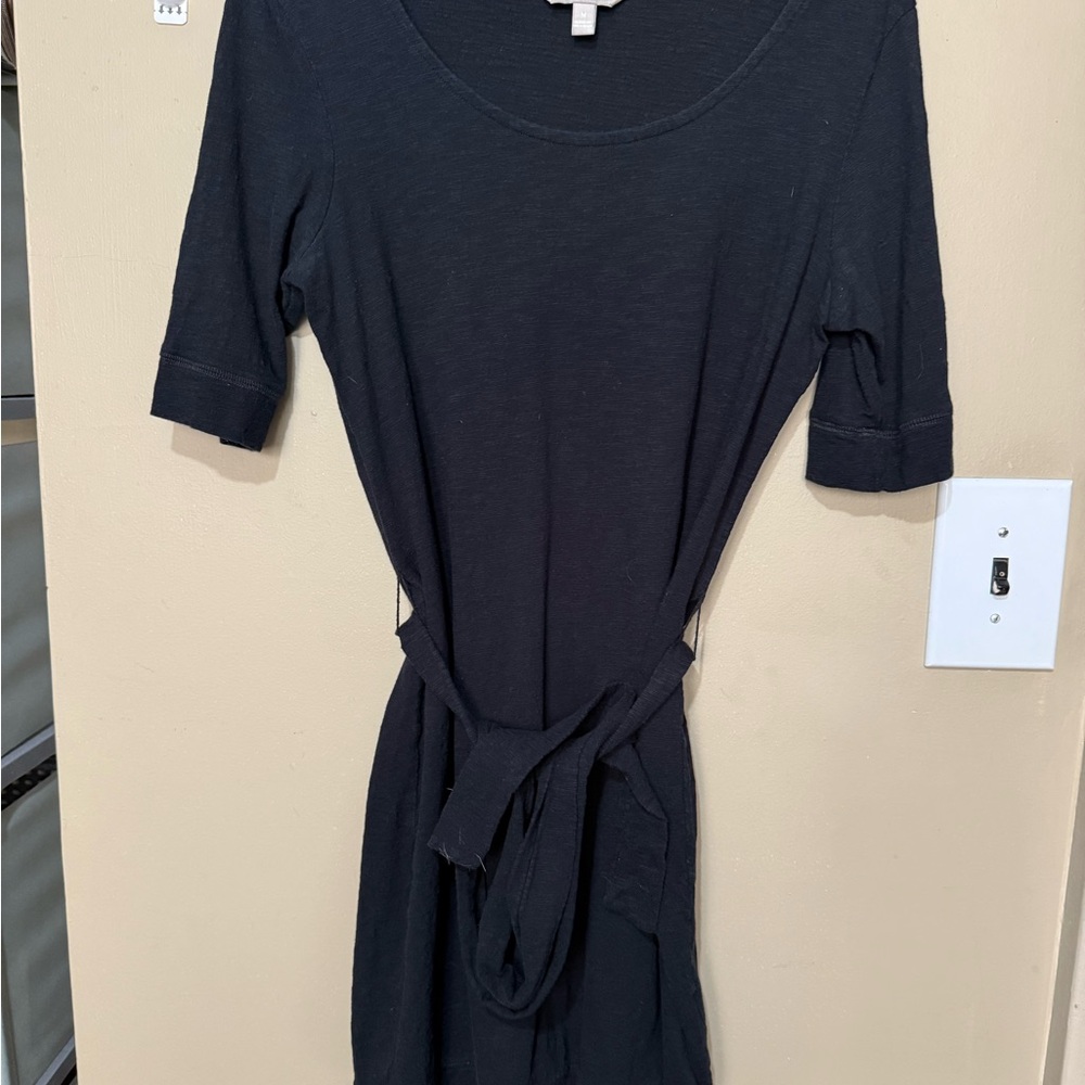 Banana Republic Black Midi Dress